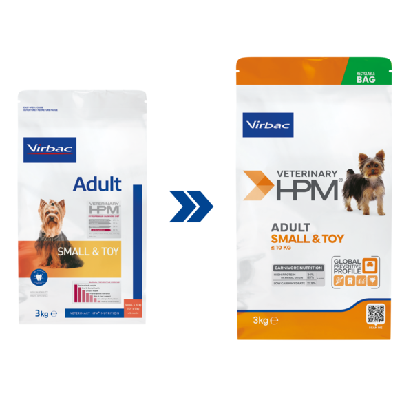 ADULT SMALL & TOY DOG - Foder til voksne hunde - Små hunderacer